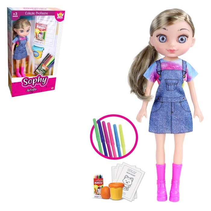 BONECA SOPHY ARTISTA